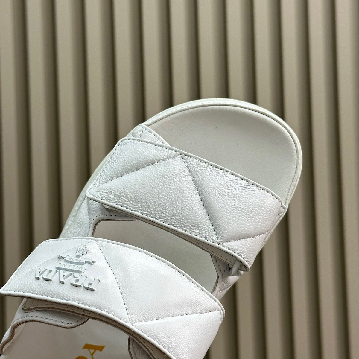 Shoes- Pd Nappa Leather Slides Luxury Lifestyle Designer Footwear