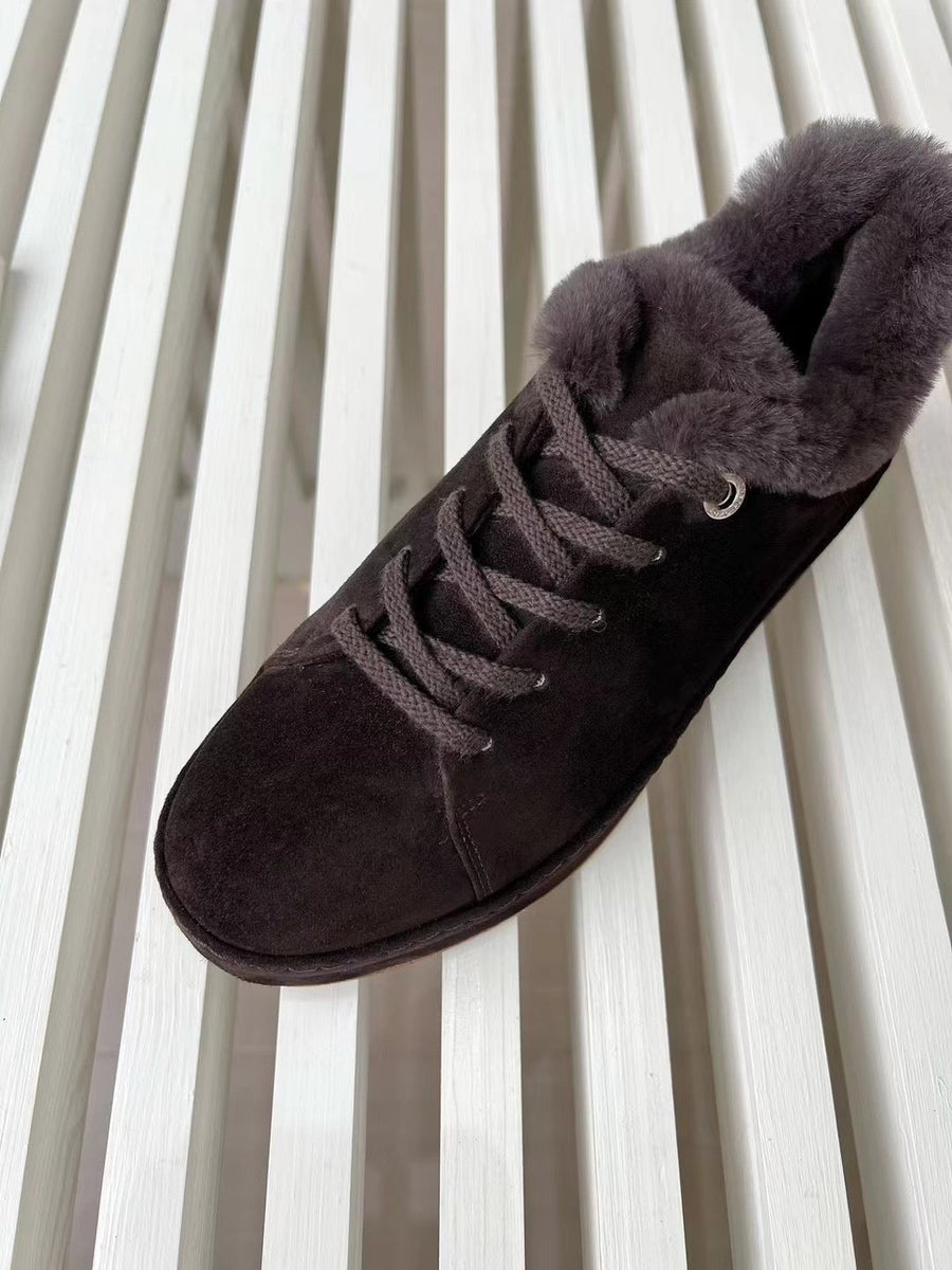 Shoes- Loro P Fur Nuages Sneakers Comfortable Everyday Designer Shoes