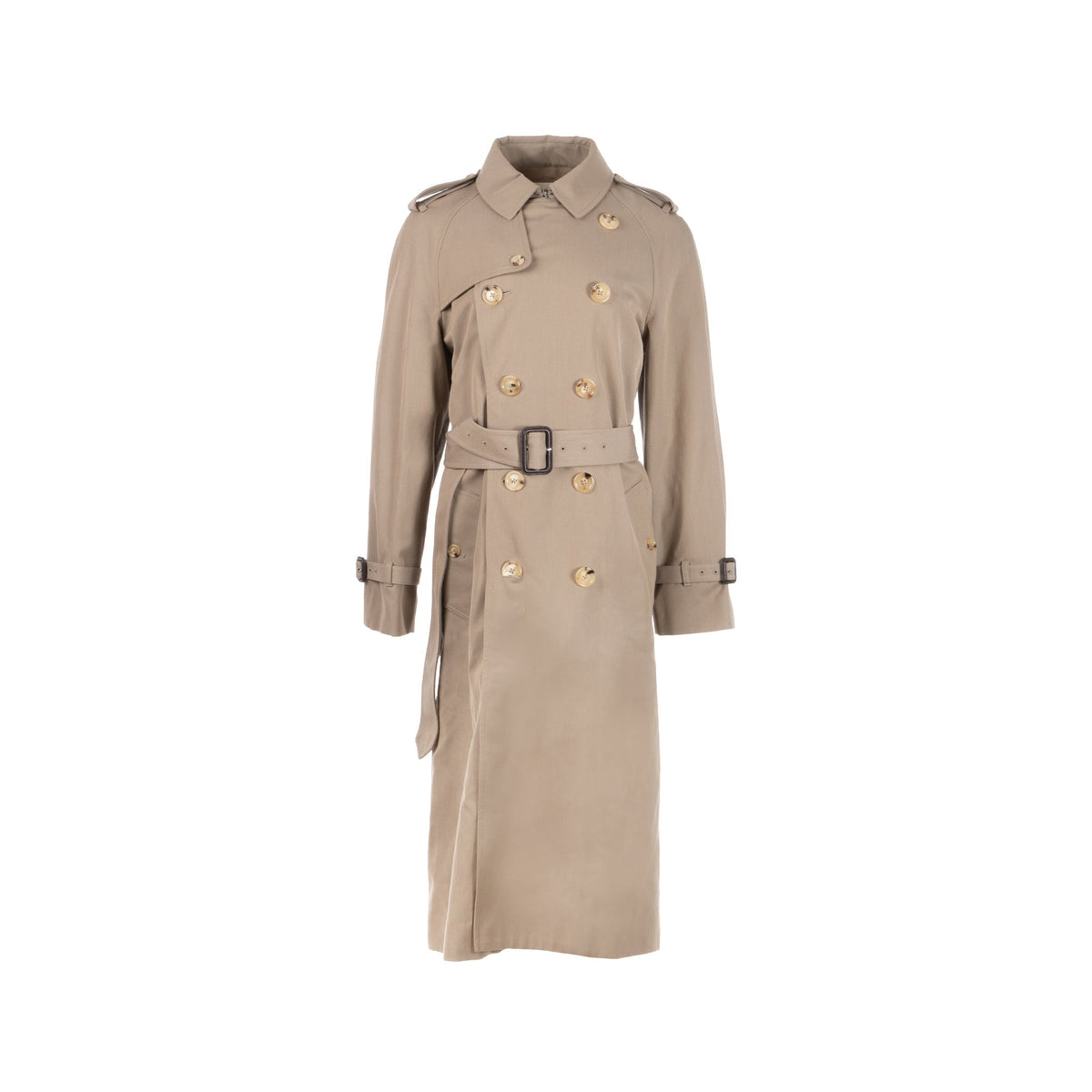 Celine Jackets? Celine size 42 Trench Coat Laine Cotton beige Premium Casual Designer Jacket