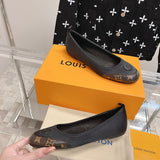 Louis Vuitton Tan High-Top Sneakers - Toe Detail View