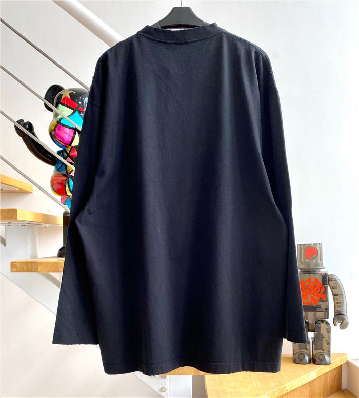 Full silhouette view of Balenciaga luxury piece style No.470