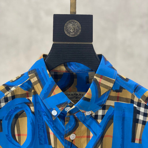 Close-up detail view of Burberry luxury piece style No.009