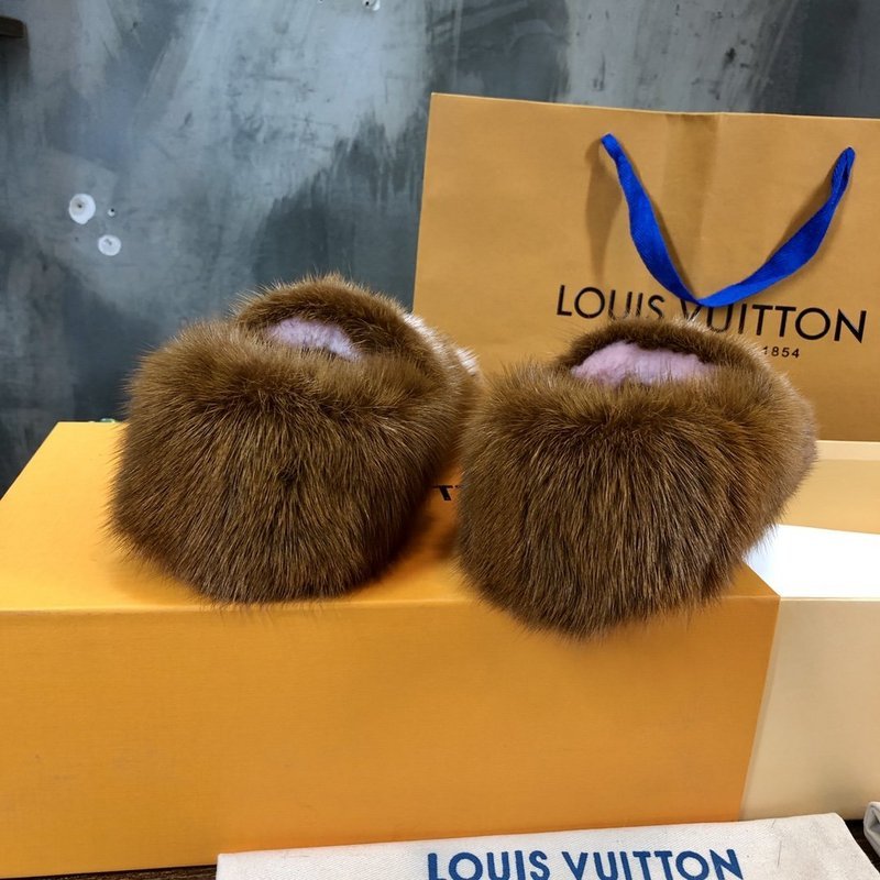 Louis Vuitton designer shoes full view