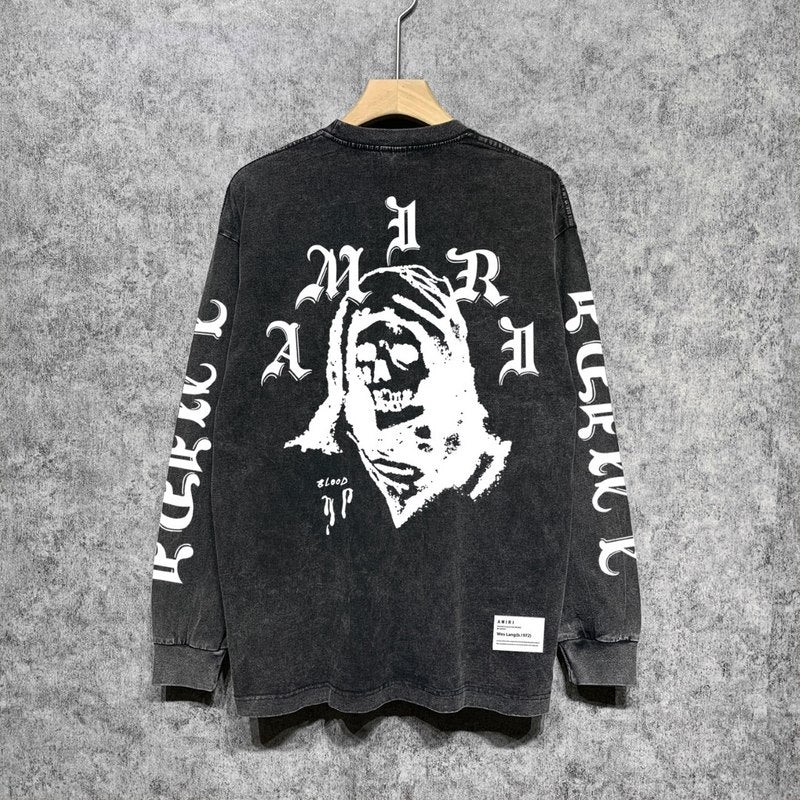 Amiri hoodie front view designer style