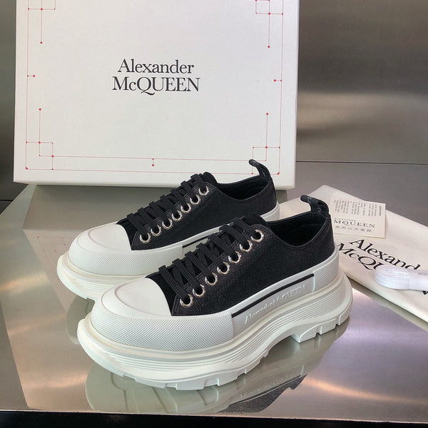 Alexander McQueen shoes Style 312 - front view, iconic logo design