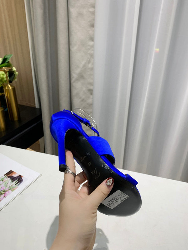 Close-up of Louis Vuitton shoes craftsmanship