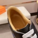 Hermès Red Combat Boots - Heel Detail View