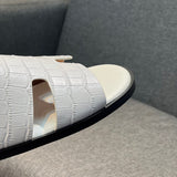 Hermes shoes Style 008 - logo and branding close-up