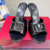 Valentino Garavani shoes front view designer style