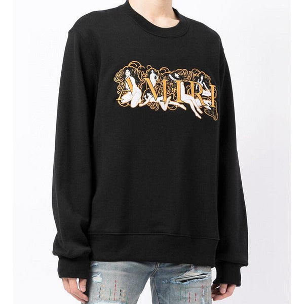 Amiri luxury hoodie detail shot