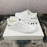 Givenchy Burgundy Low-Top Sneakers - Toe Detail View