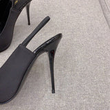 Full silhouette view of Saint Laurent luxury piece style No.023