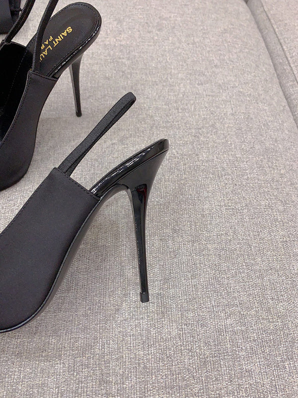 Saint Laurent shoes front view designer style