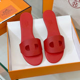 Hermès Nude Classic Ballet Flats - Back View