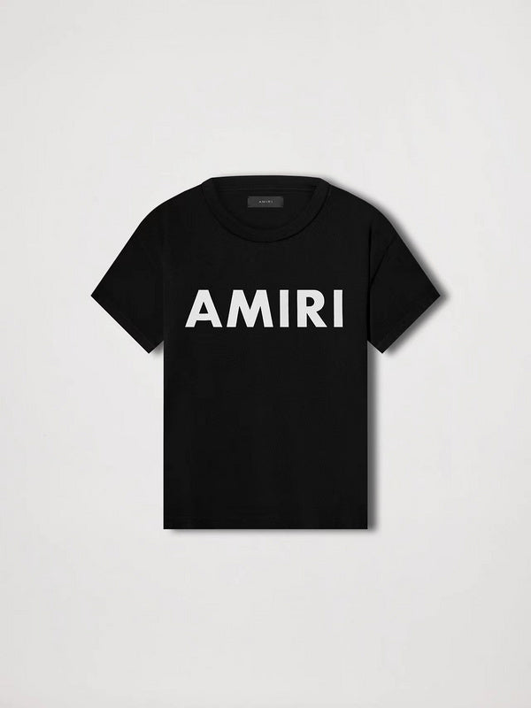 Amiri luxury t-shirt detail shot