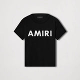 Amiri luxury t-shirt detail shot