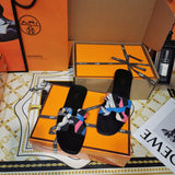 Hermes sandals Style 022 - top view showing design
