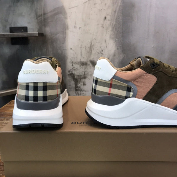 Burberry shoes Style 318 - close-up of statement logo accent