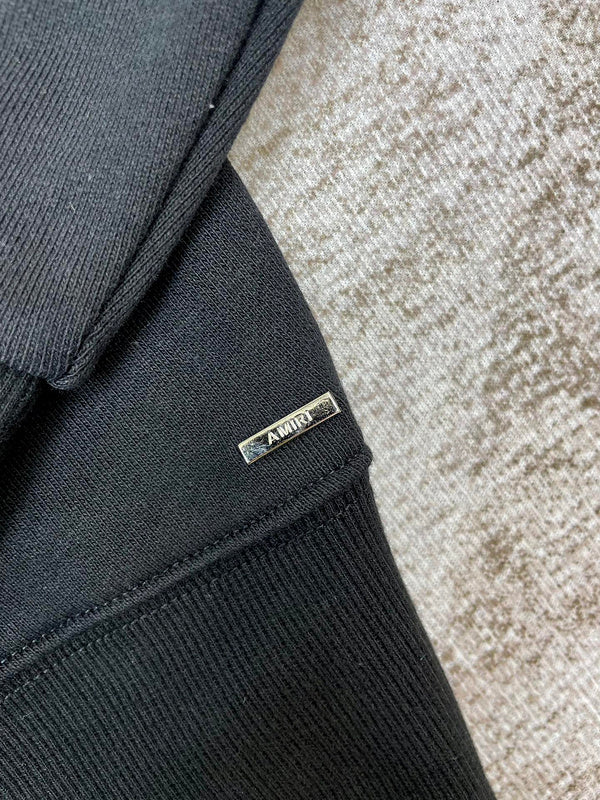 Amiri luxury hoodie detail shot