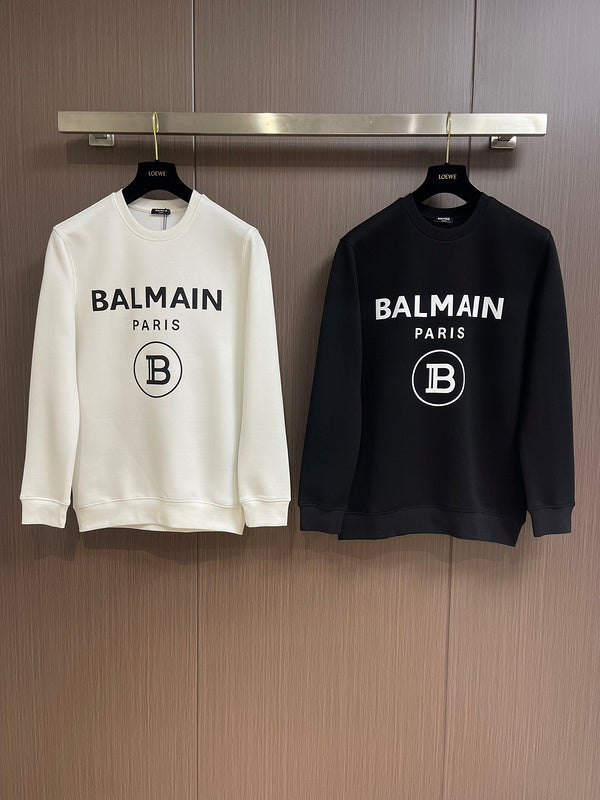 Back view of Balmain luxury piece style No.054