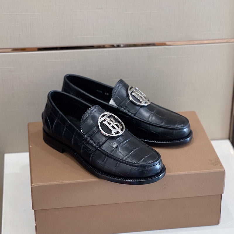 Burberry Red Slip-On Sneakers - Lifestyle Styling Shot