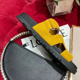 Hermes shoes Style 376 - logo and branding close-up