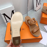 Hermes shoes Style 307 - logo and branding close-up