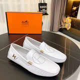 Hermes shoes Style 037 - texture and material detail
