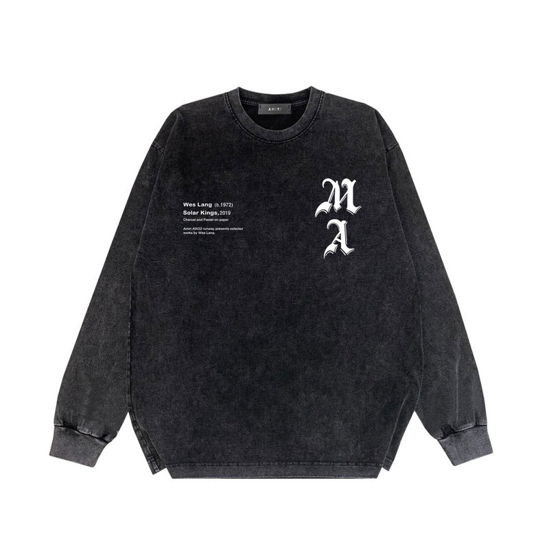 Close-up detail view of Amiri luxury piece style No.185