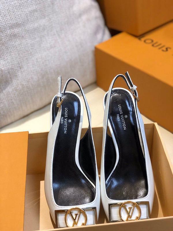 Louis Vuitton designer shoes full view
