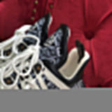 Louis Vuitton Chocolate Brown Classic Ballet Flats - Detail Shot of Craftsmanship