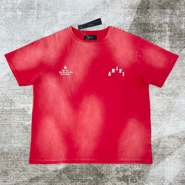 Amiri t-shirt front view designer style