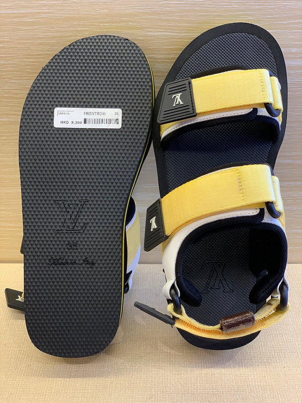 Louis Vuitton shoes Style 257 - top view showing design