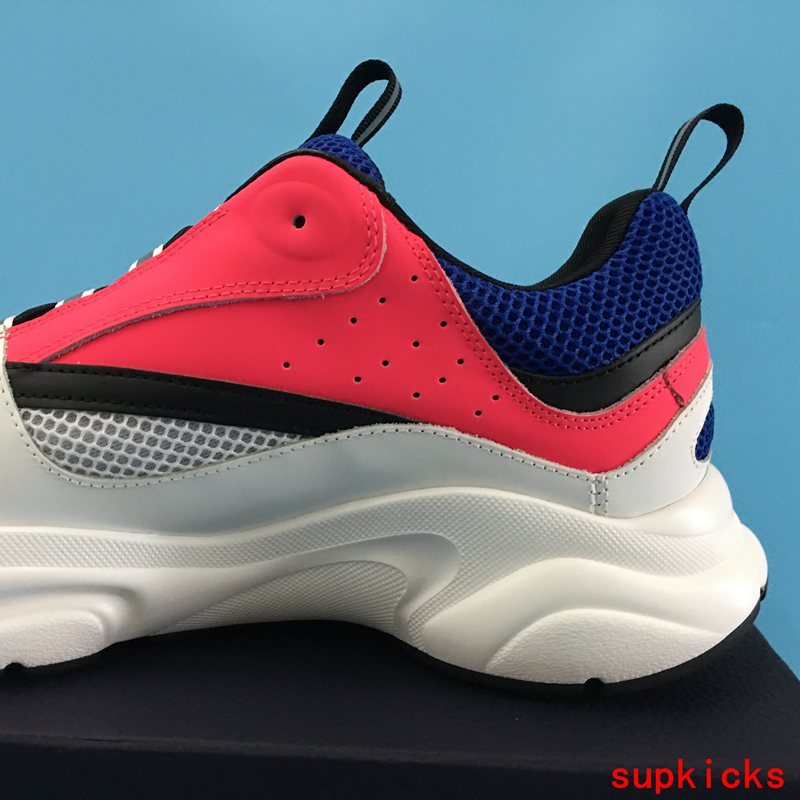 Dior Grey Low-Top Sneakers - Sole Detail View