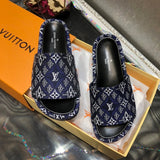 Louis Vuitton shoes Style 236 - back heel detail