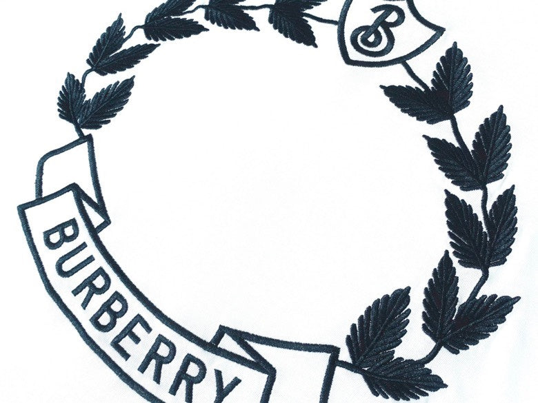 Three-quarter angle view of Burberry luxury piece style No.266