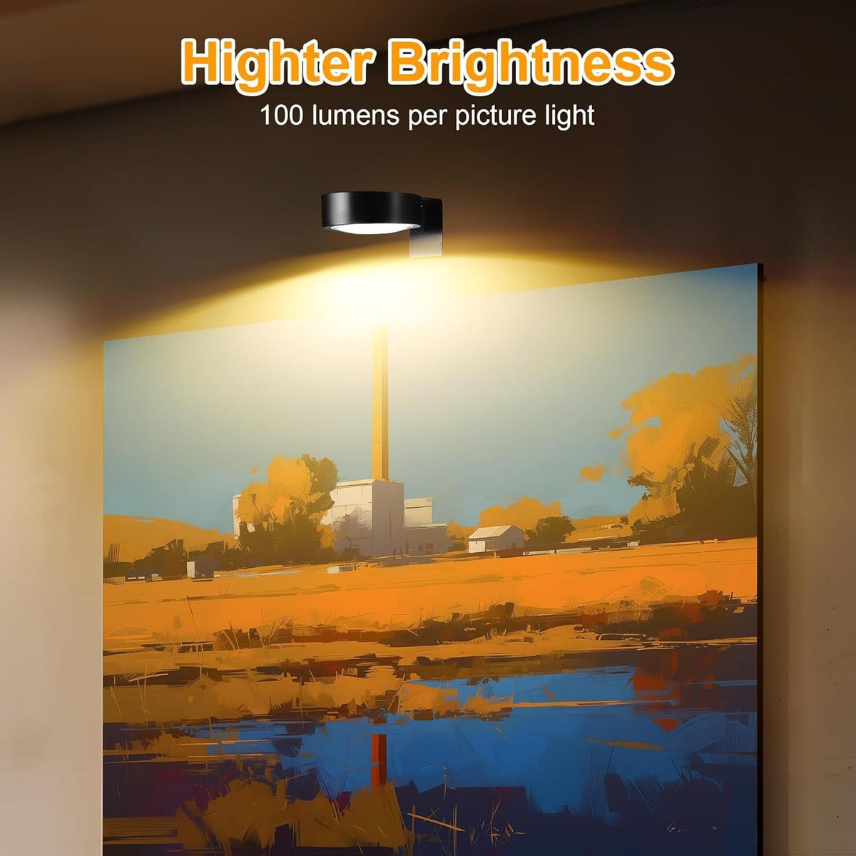 3-Pack Picture Lights for Wall