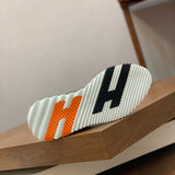 Hermes sandals Style 103 - logo and branding close-up