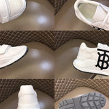 Burberry Camel Pointed-Toe Flats - Toe Detail View