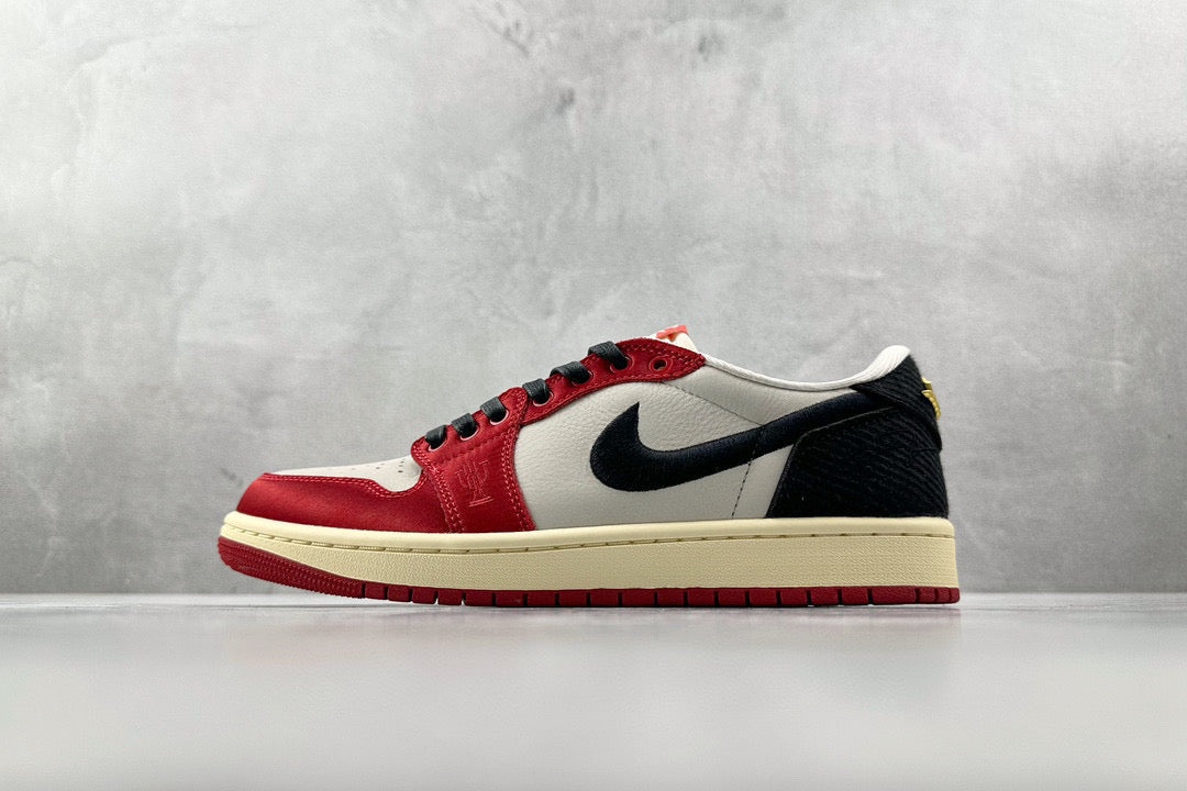 Jordan Shoes- Jordan 1 Retro Low OG Trophy Room Away Comfortable Everyday Designer Shoes