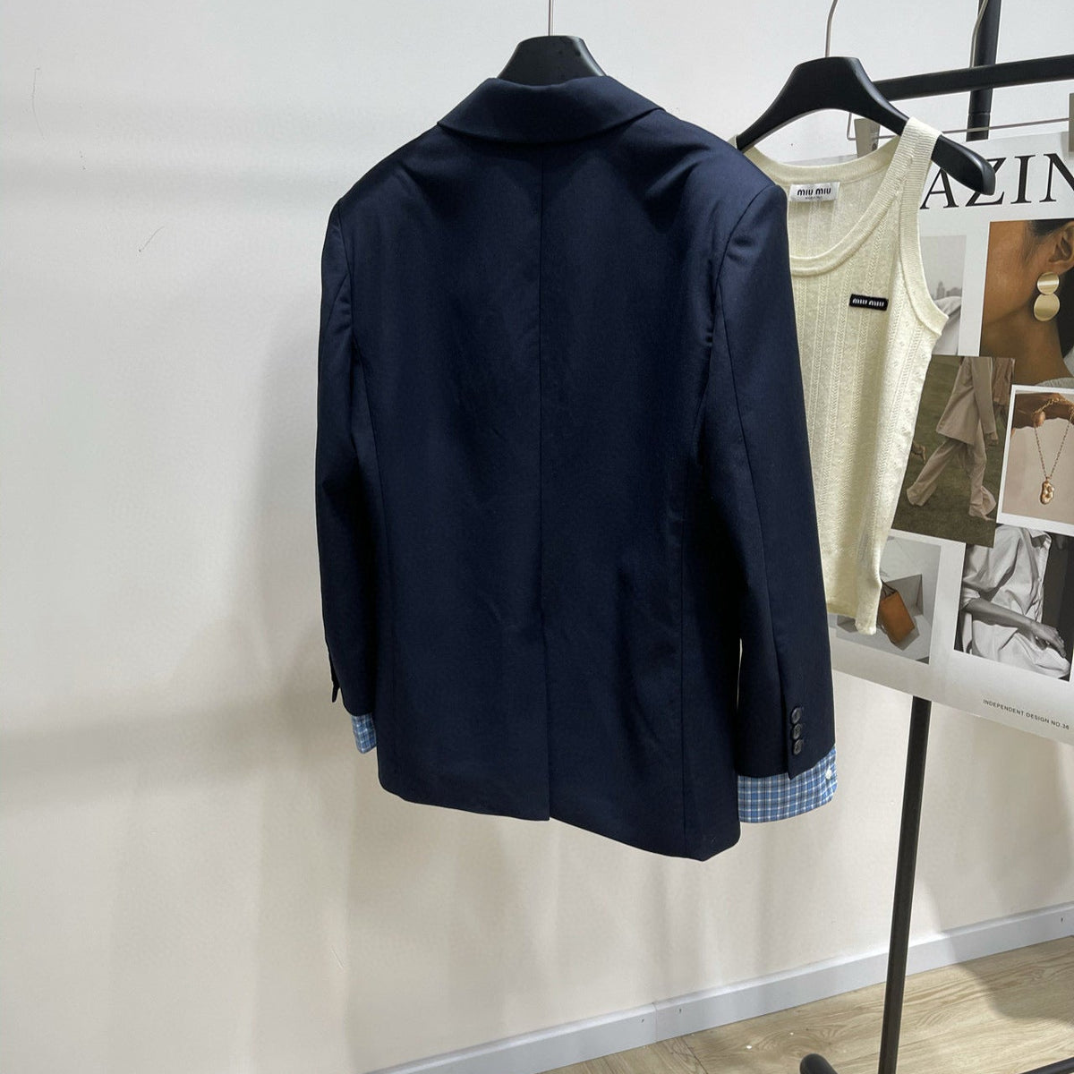 Jackets- Miu M Blazer Premium Casual Designer Jacket