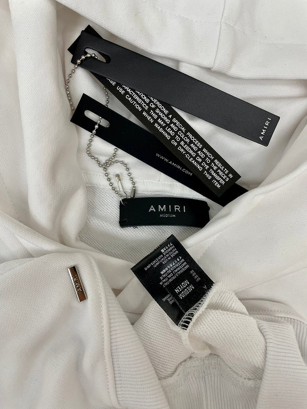 Amiri designer hoodie full view