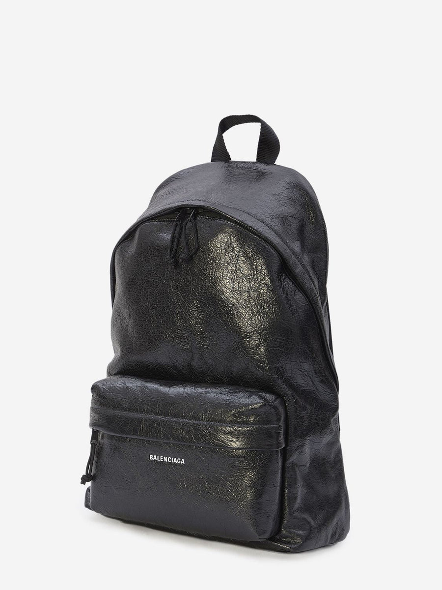 Balenciaga Bags- BALENCIAGA Leather Explorer Backpack for Men Elegant Everyday Designer Handbag