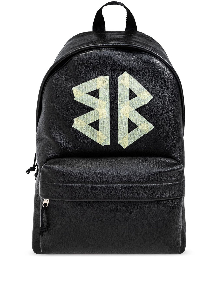 Balenciaga backpacks luxury designer piece front view