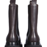 Bottega Veneta premium boots & booties detail and craftsmanship close-up