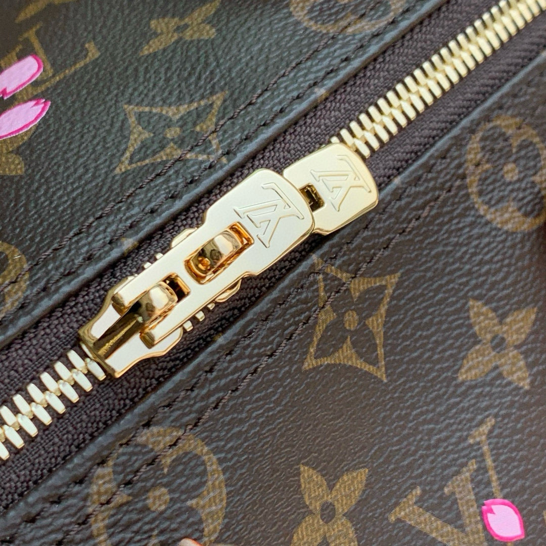Louis Vuitton Bags- Louis Vuitton Lou x Murakami Speedy 25 Bag Luxury Designer Leather Handbag