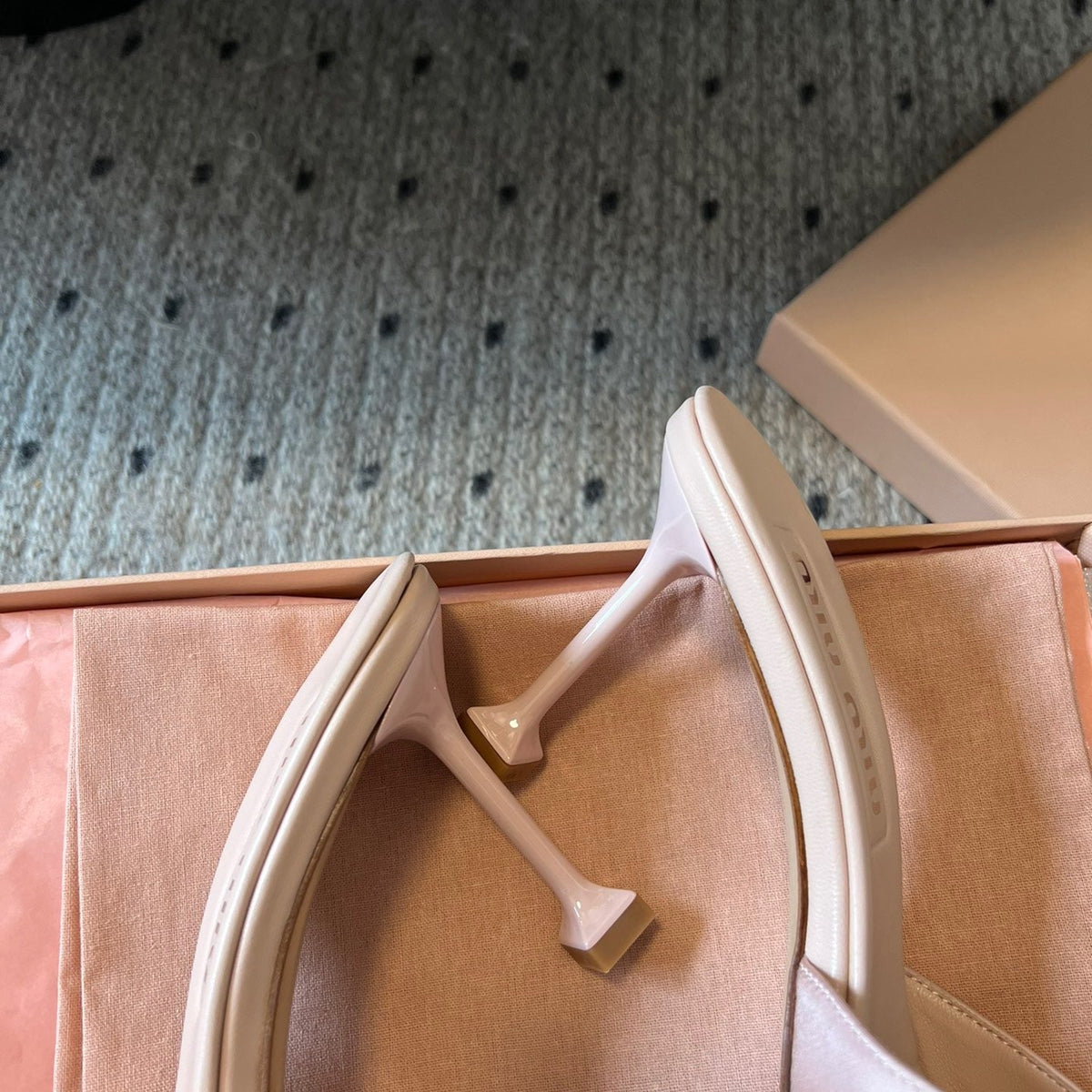 Shoes- Miu M Heels Luxury Lifestyle Designer Footwear