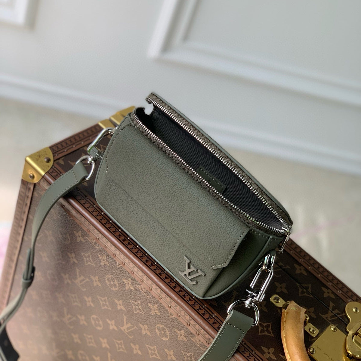 Louis Vuitton Wallets- Louis Vuitton Lou Pilot Wearable Wallet Premium Leather Designer Wallet