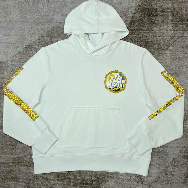 Amiri luxury hoodie detail shot
