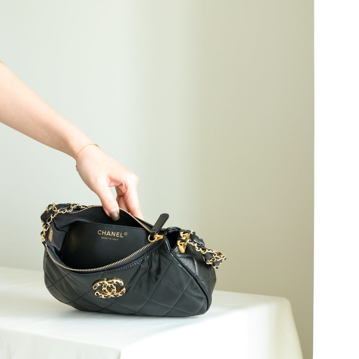 Chanel 23K Hobo Bag – luxury designer bag at Velouxe